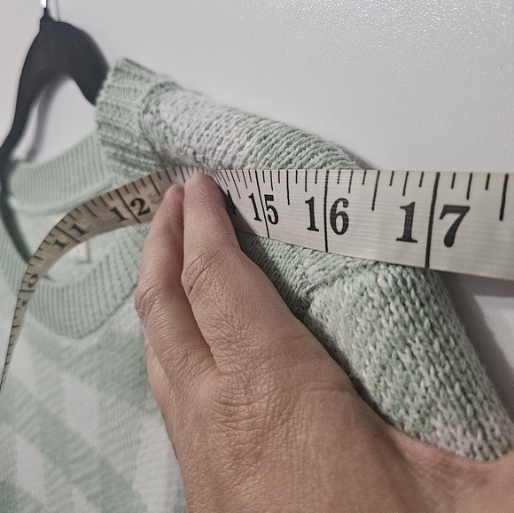 Aeropostale womens white and green plaid top size XL - Picture 5 of 8